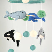 Baby Cot Mobile - Ocean Marine Mammals