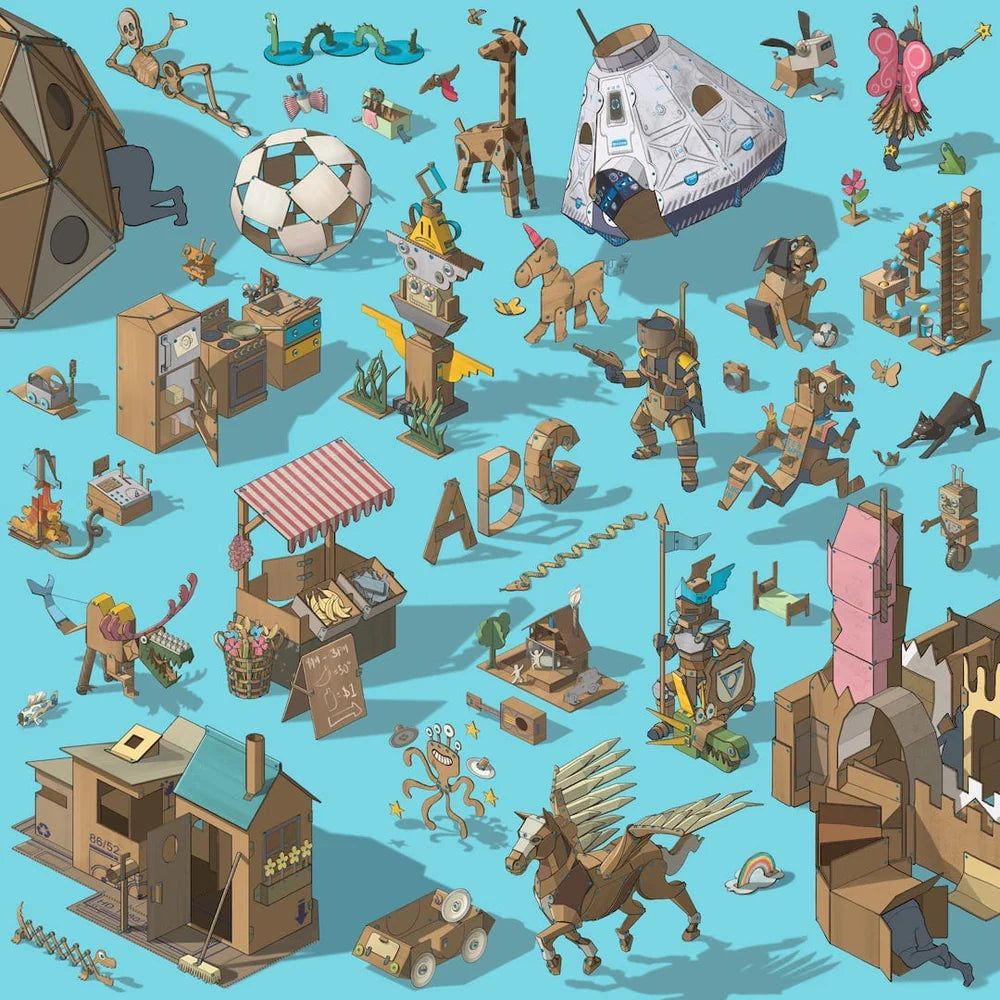 Makedo CREATE - 260pc for 4-8 Makers