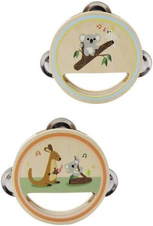 Wooden Aussie Animal Tamborine