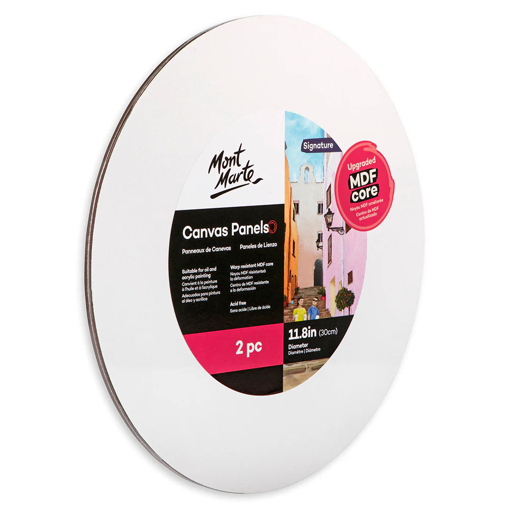 MM Canvas Panels Pack 2 Round 30cm