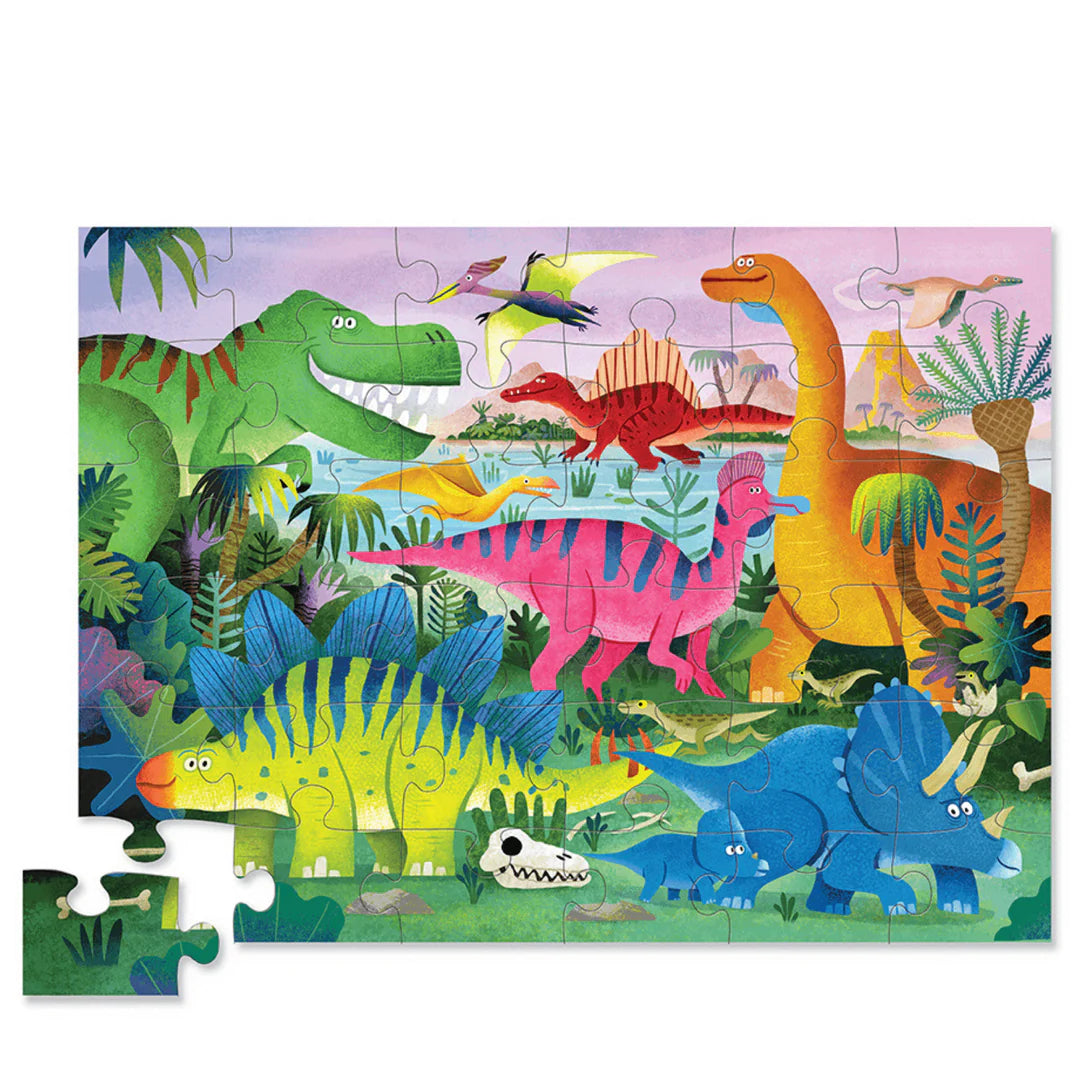 Classic Floor Puzzle - 36pc - Dino Land
