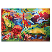 Holographic Puzzle 100 pc - Dinosaur World