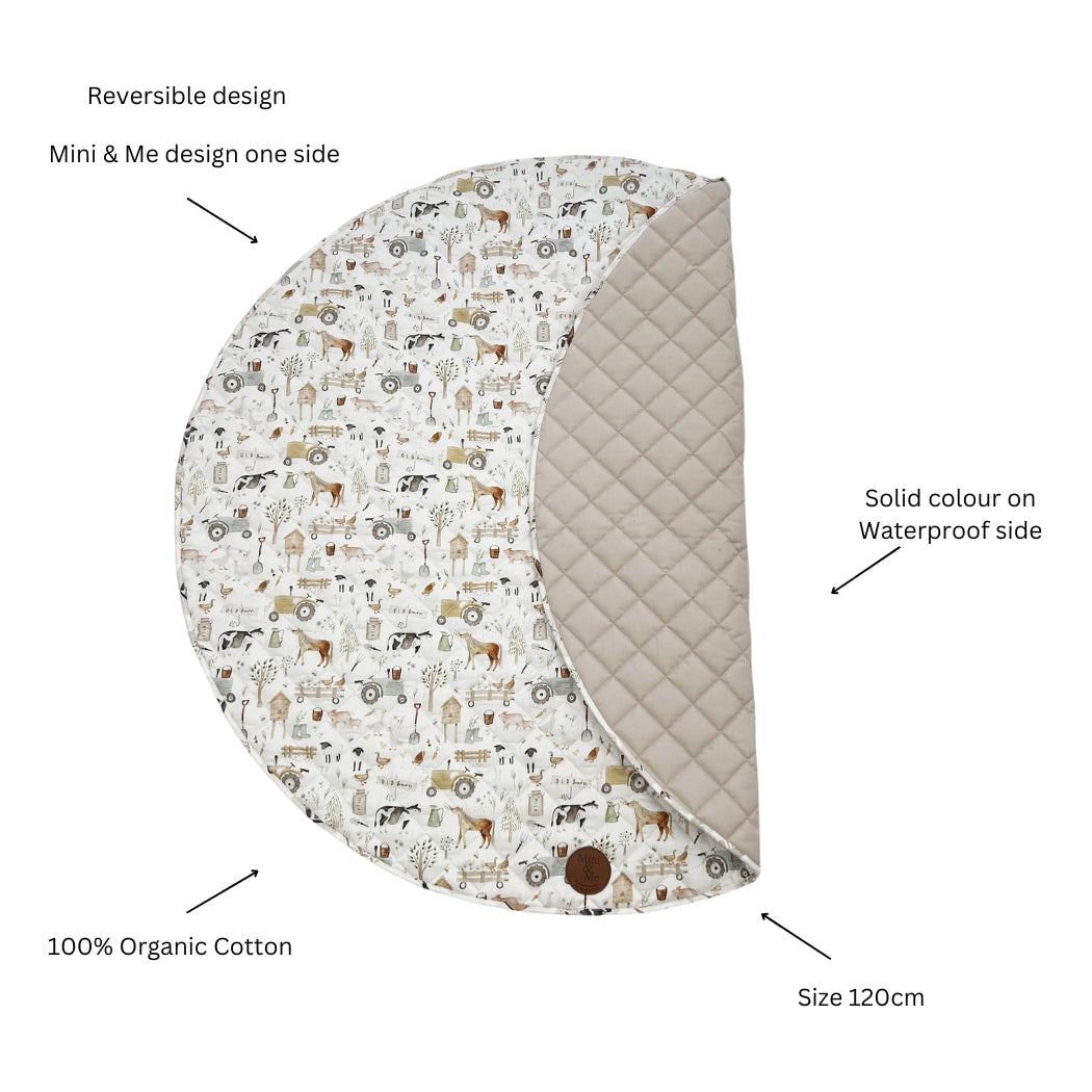 Waterproof Playmat - Farm Life