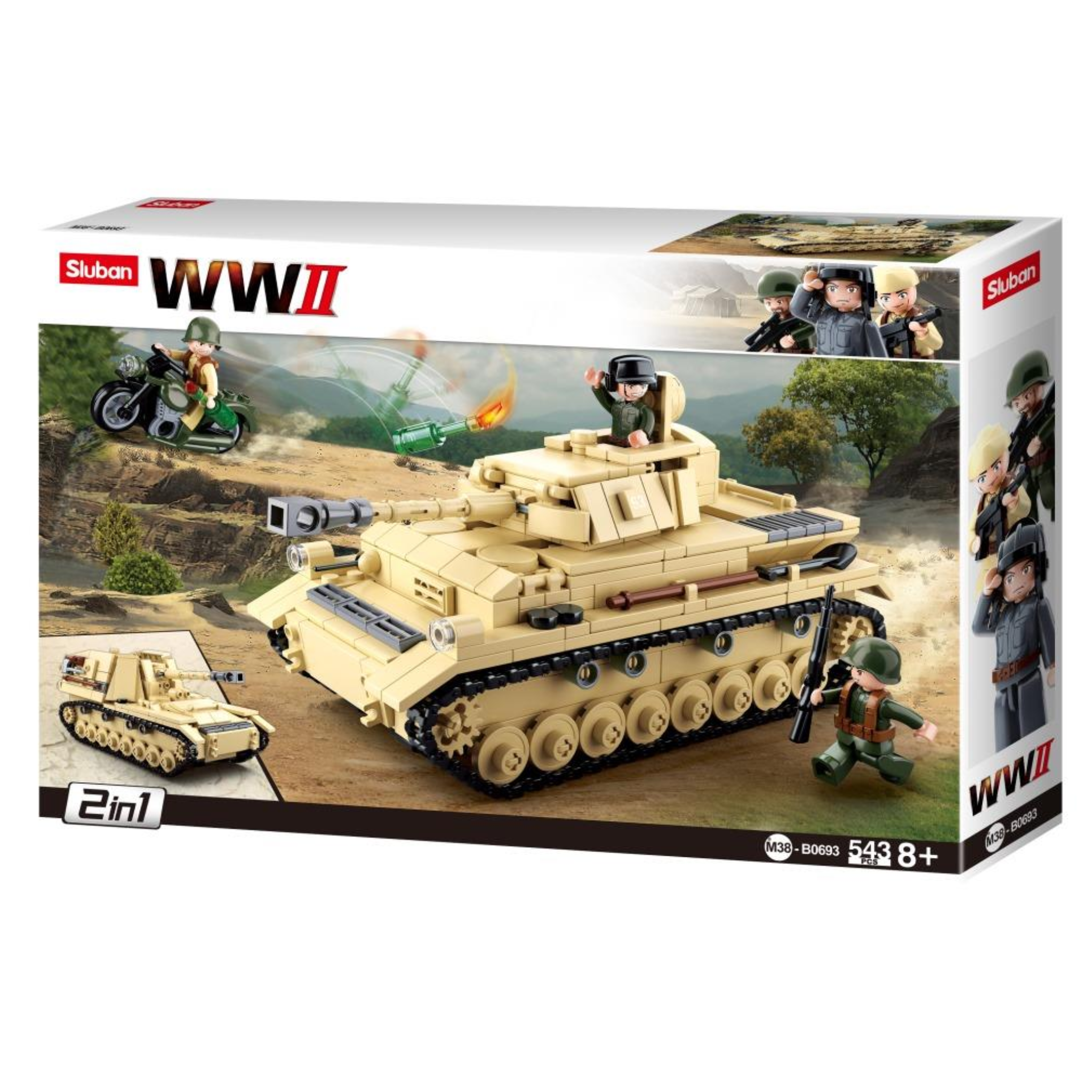 B1011- MB TANK T-7283 (2 IN 1) 770 PCS C12