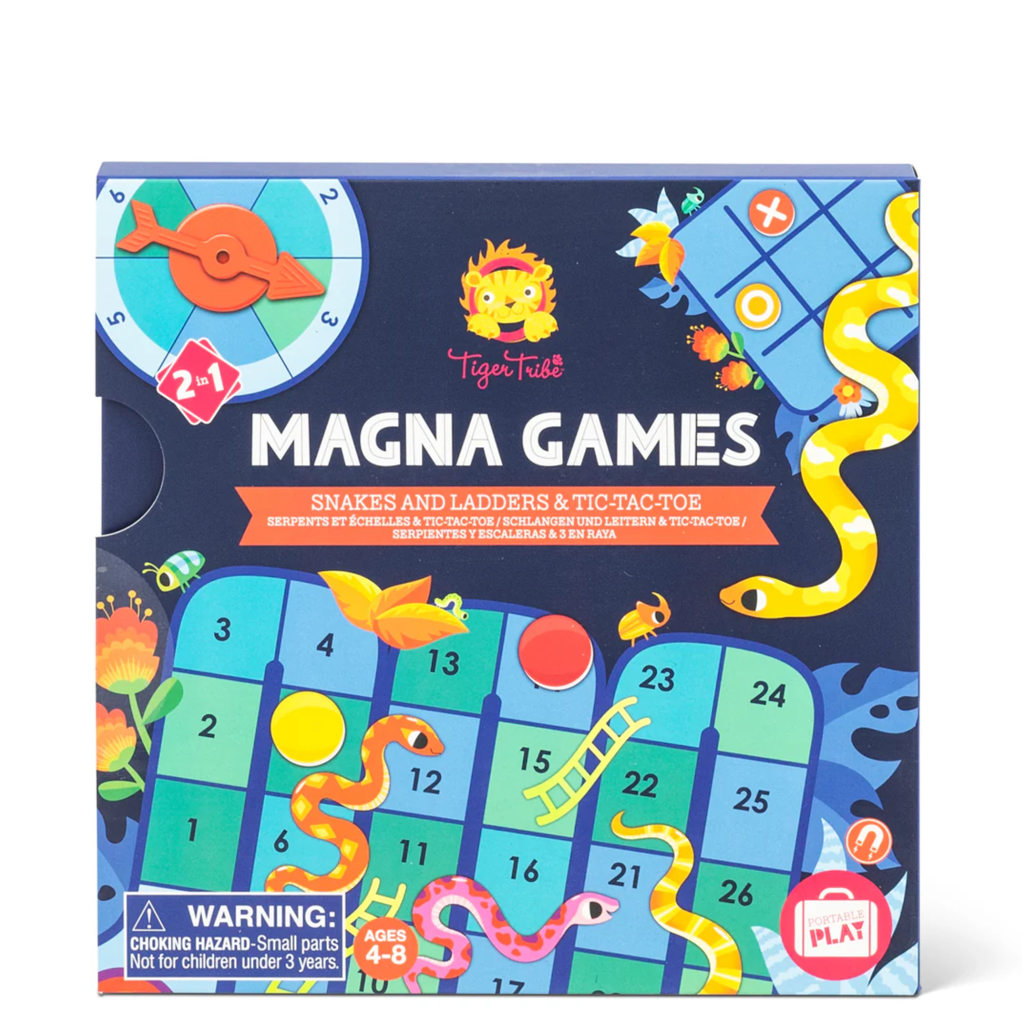 Magna Games - Snakes & Ladders / Tic Tac Toe