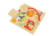 Wooden Puzzle Board - Latches Activity