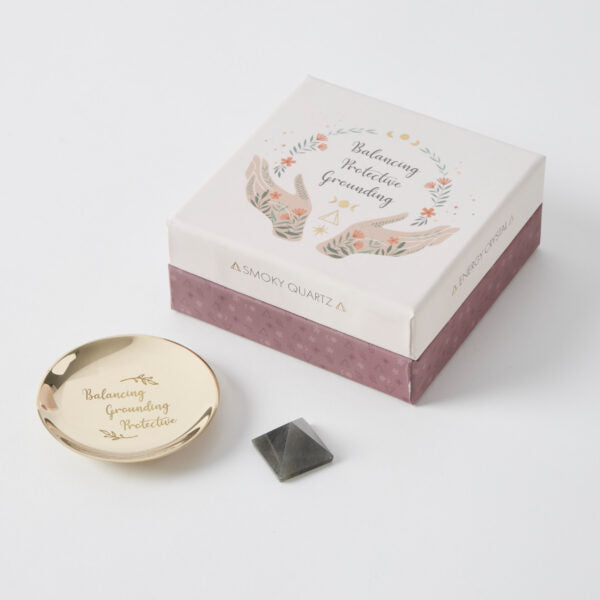 Energy Crystal Gift Set - Smokey Quartz