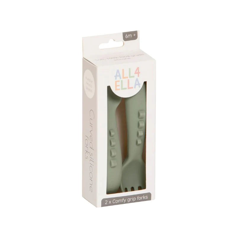 Comfy Grip Silicone Forks - 2 pack