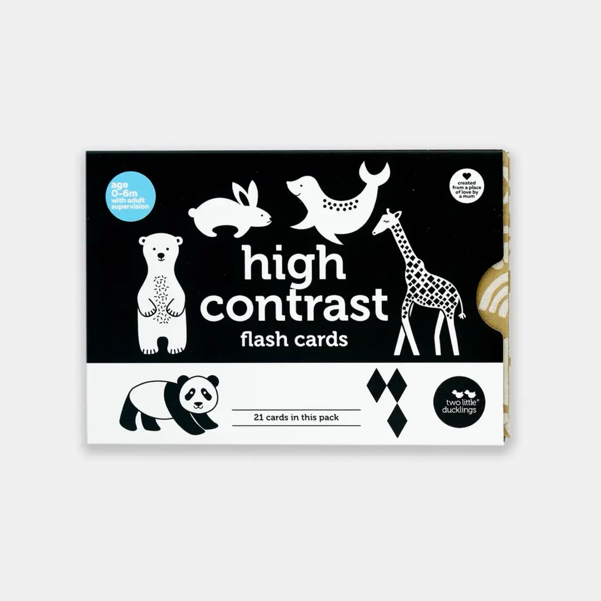 High Contrast Flash Cards