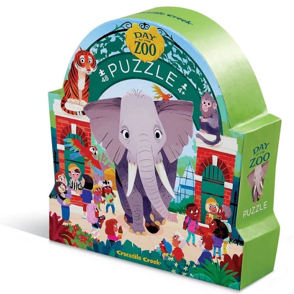 Classic Floor Puzzle 48pc - Day At The Zoo