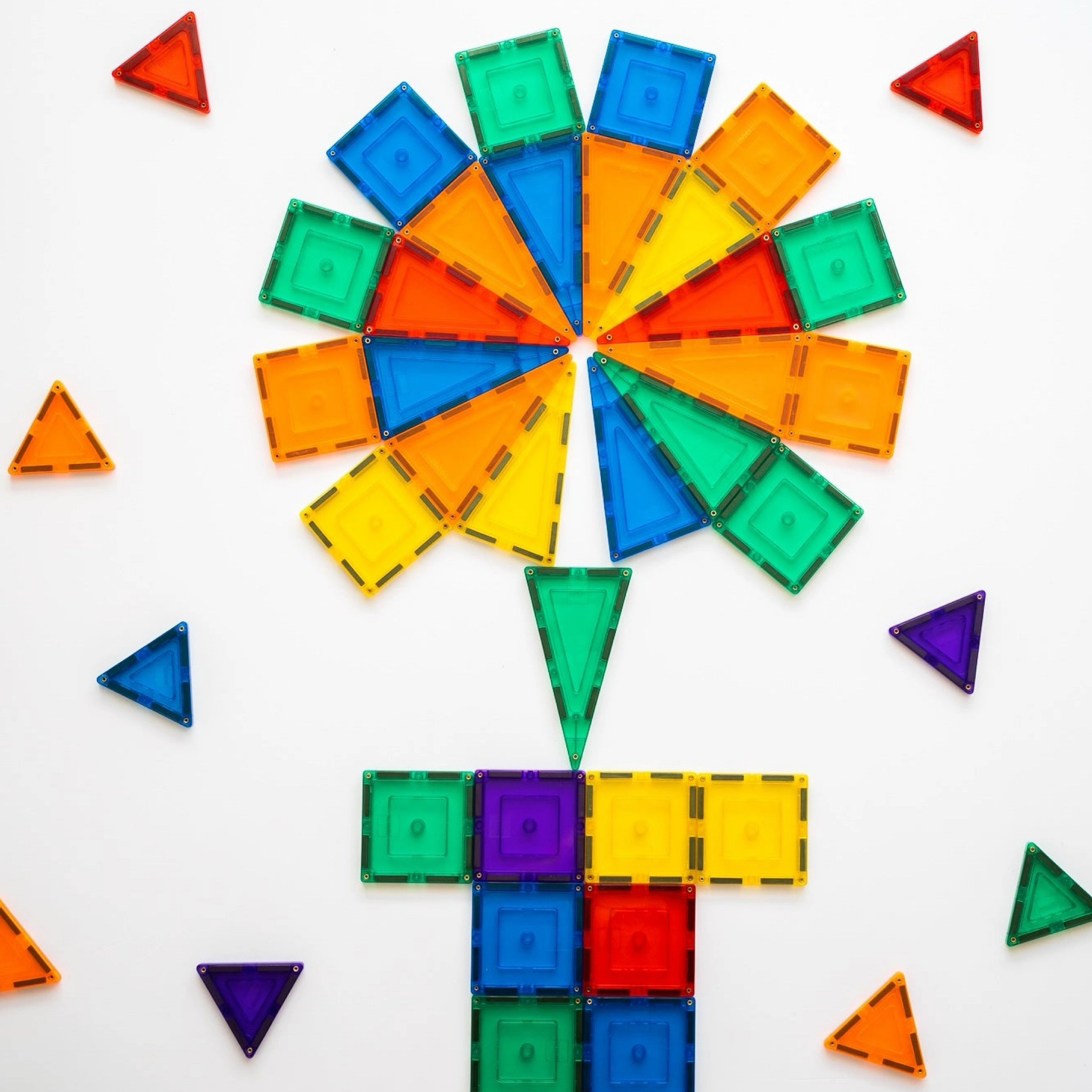 Magnetic Tiles - Geometric Pack 36pc