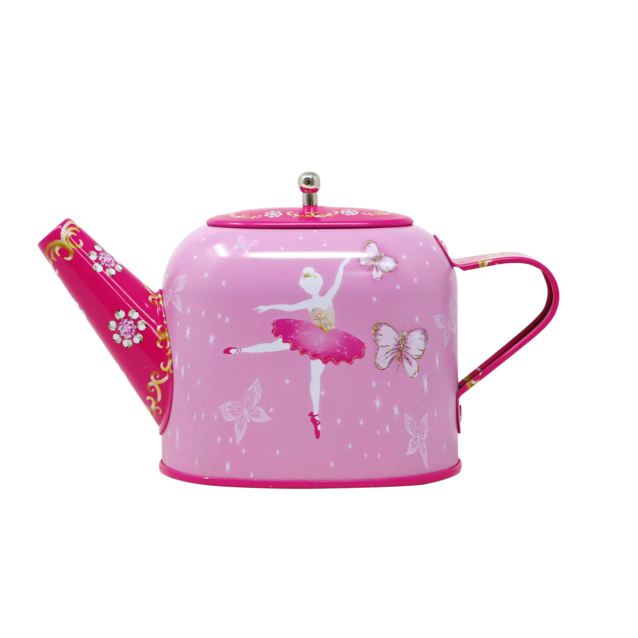 Butterfly Ballet Tin Tea Set