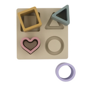 Silicone Shape Puzzle - Rose