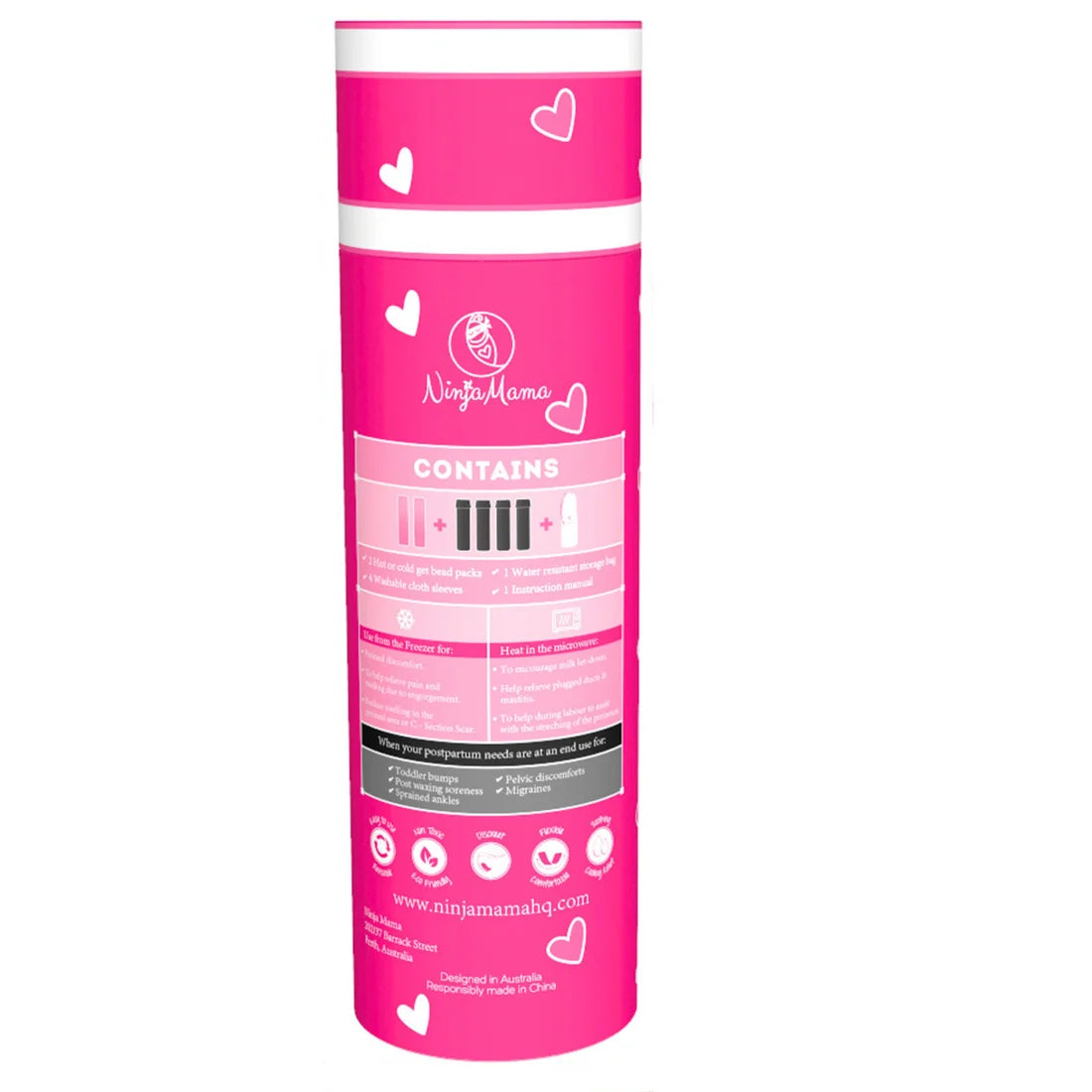 Reusable Perineal Ice and Heat Therapy Packs - Pack of 2
