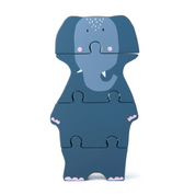 Wooden Body Puzzle - Mrs Elephant