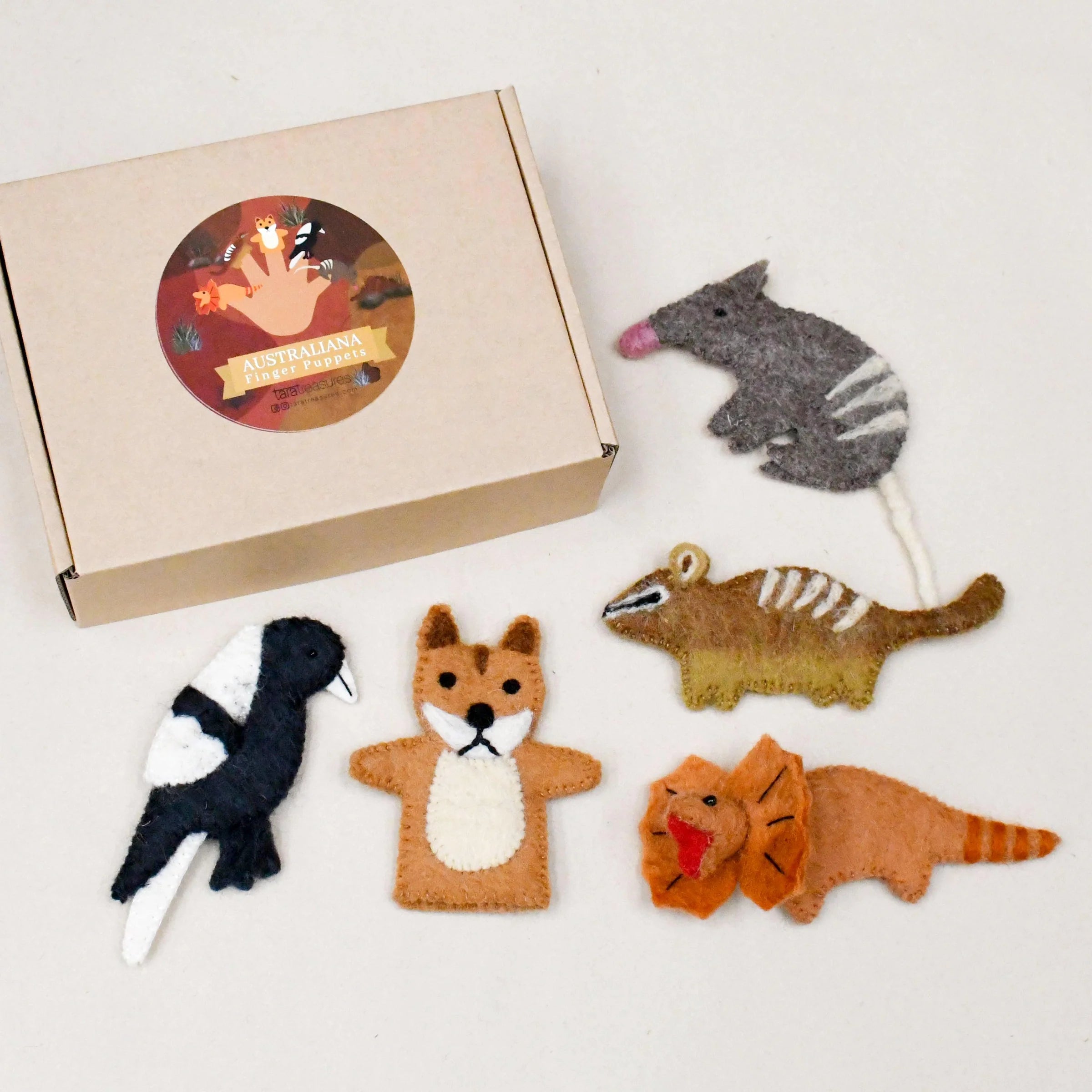 Australian Animals Finger Puppet Set G