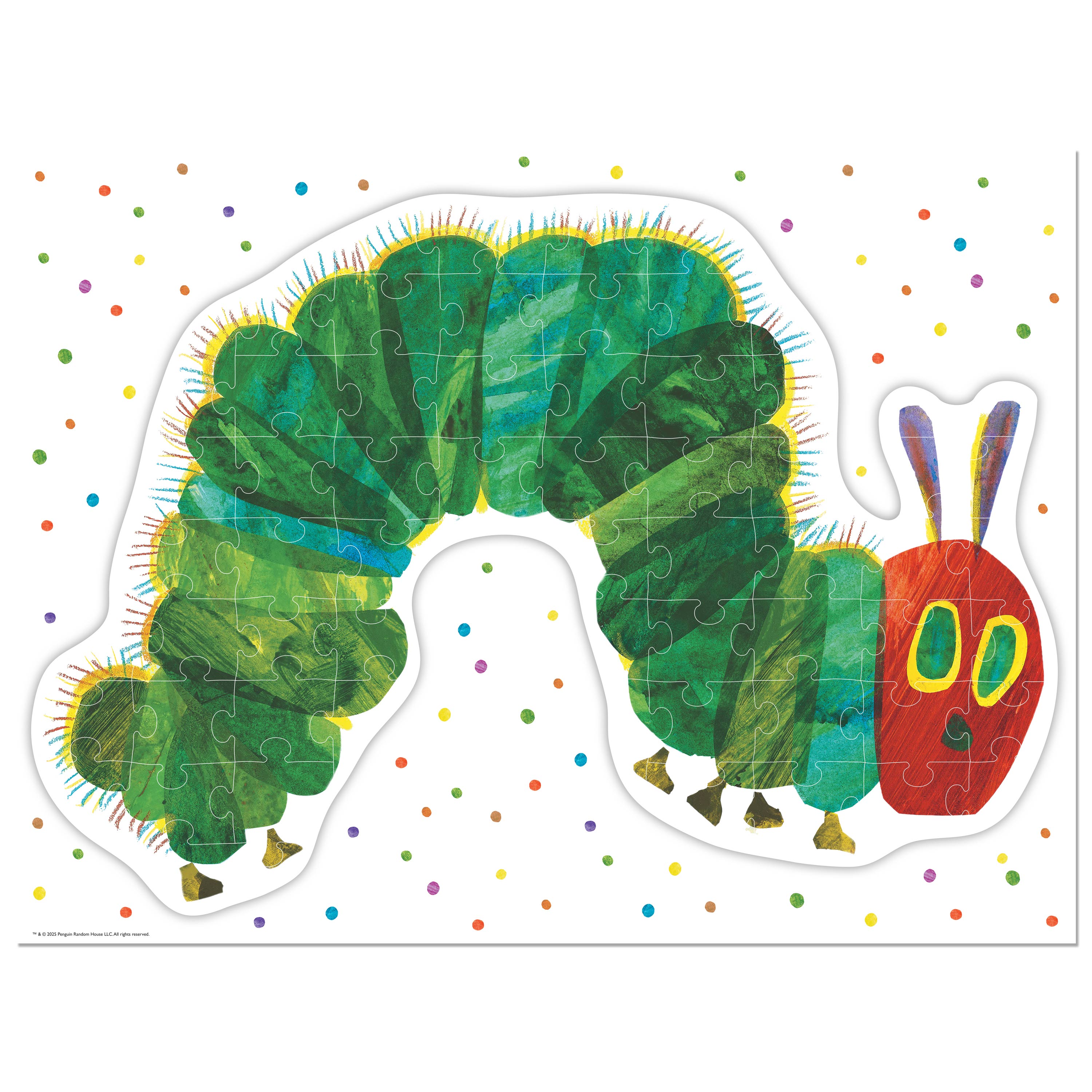 Giant Hungry Caterpillar Shaped Floor Puzzle