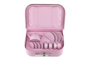 Pink Tin Tea Set in Suitcase - 15pc