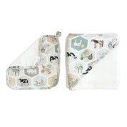 Hooded Towel And Wash Cloth
