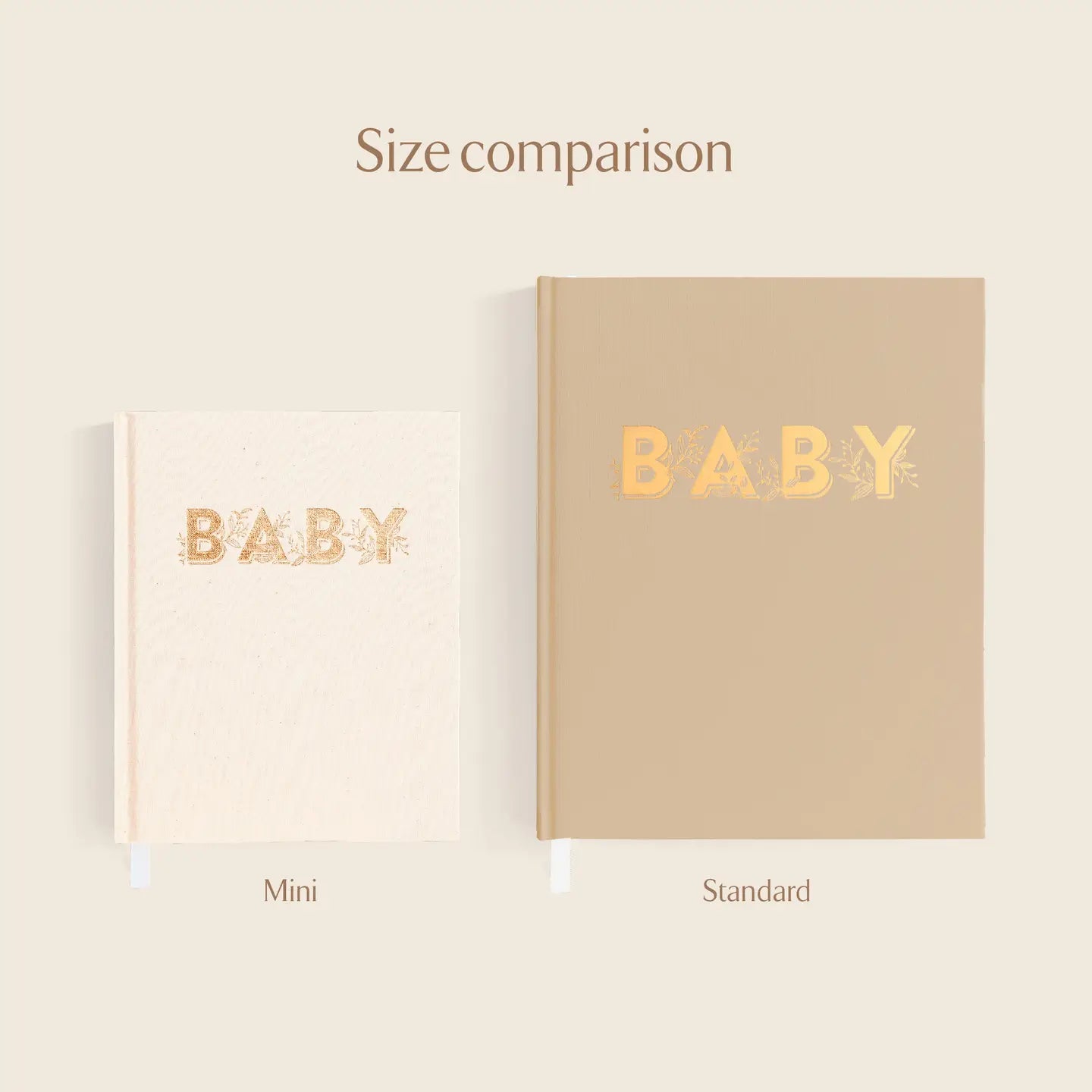Mini baby book