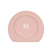 Silicone Plate with Straw and Spoon