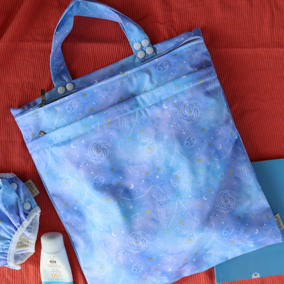 Premium Double Pocket Wet Bag - Water