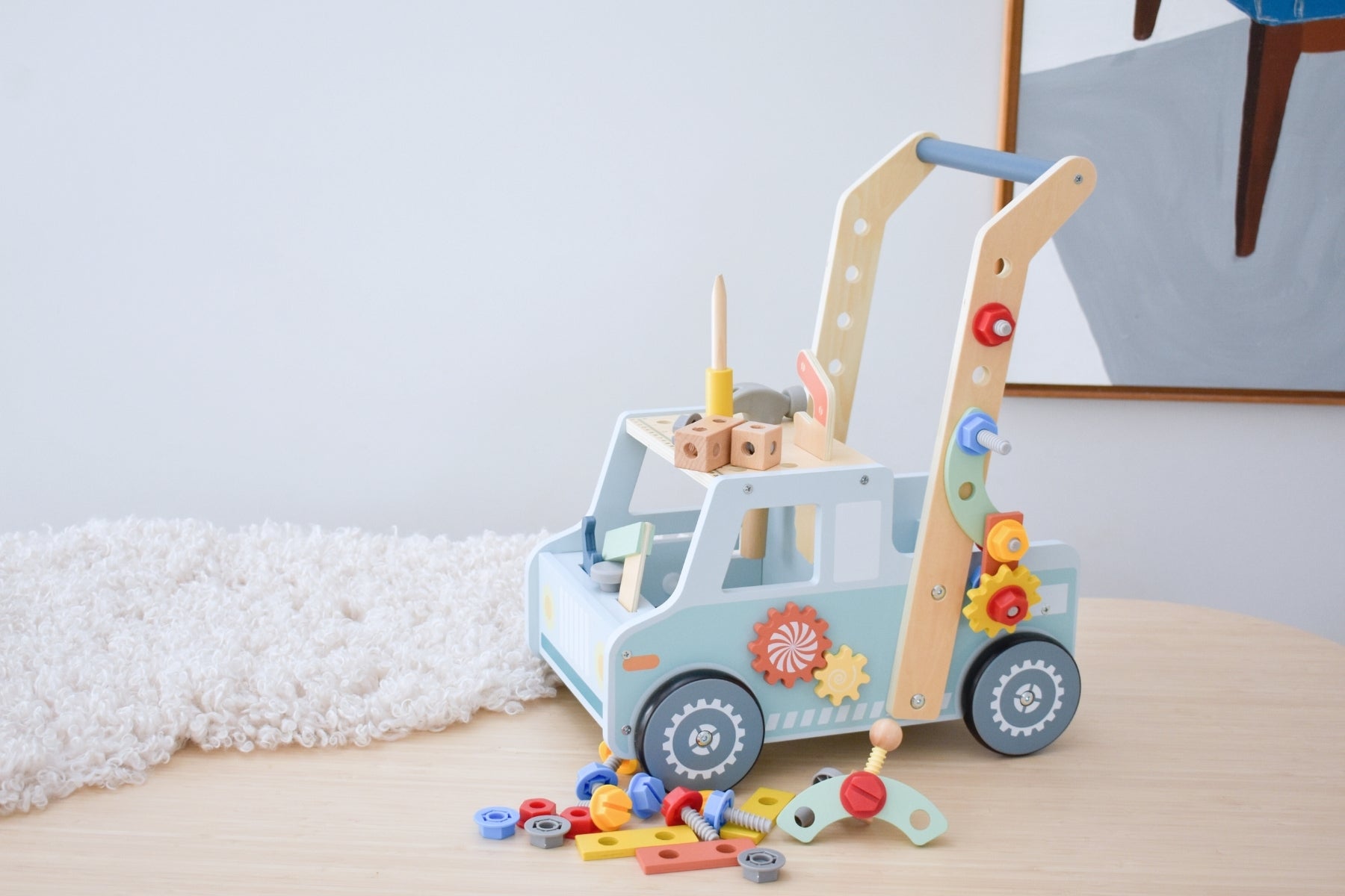 Push Walker Tool Bench Truck