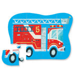 Mini Puzzle - 12pc - Fire Truck
