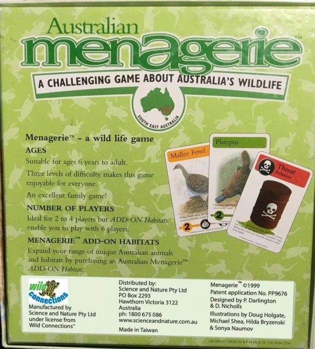 Australian Menagerie Game