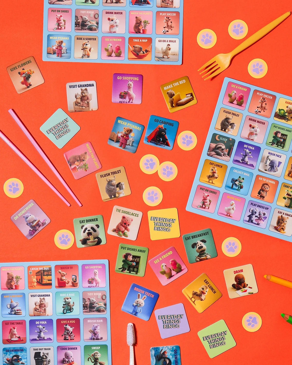 Everyday Things Bingo
