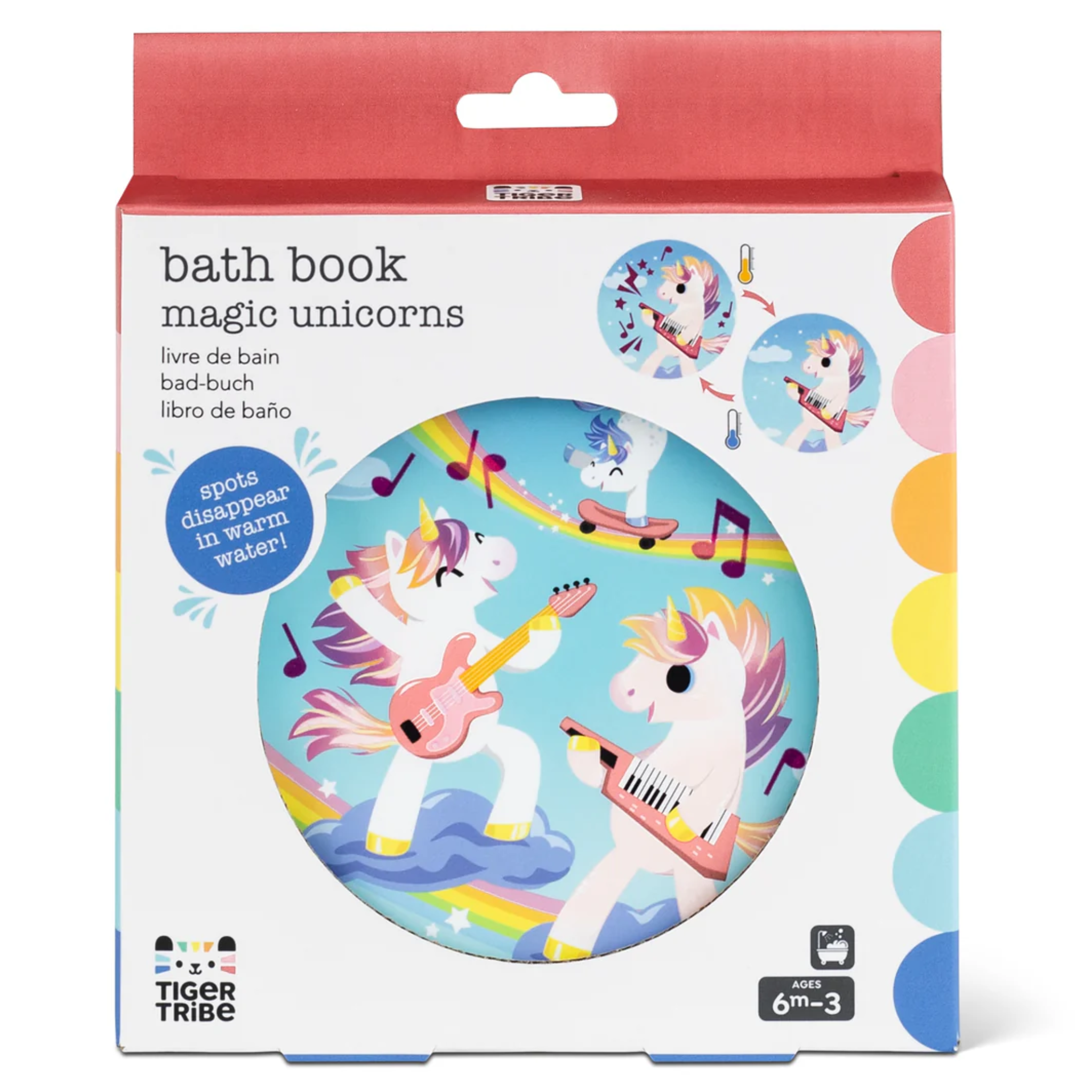 Bath book - magic unicorns