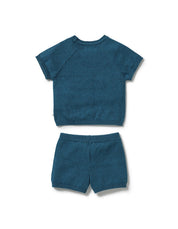 Little Croissant Organic Knitted Set