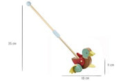 Push Along Wooden Mallard Duck