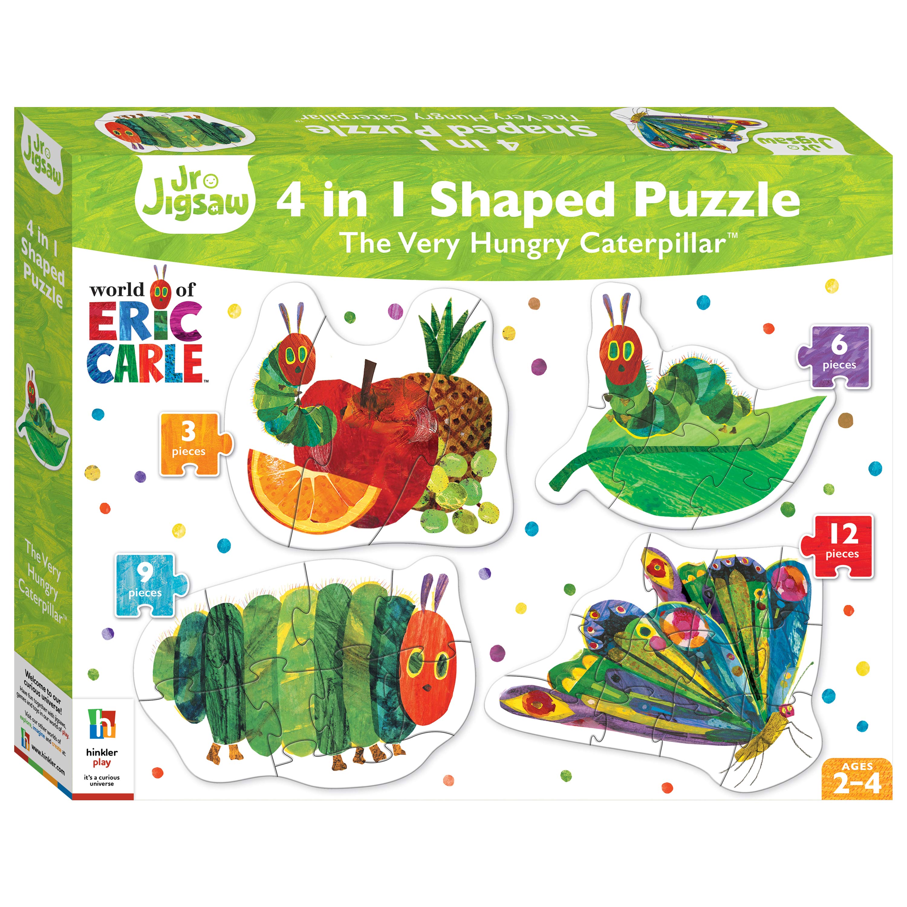 Hungry Caterpillar 4 in 1 Puzzle