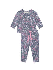 Midnight Flower Garden Sleep Set