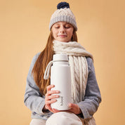 Insulated Flip Top Bottle 1Lt - White Out