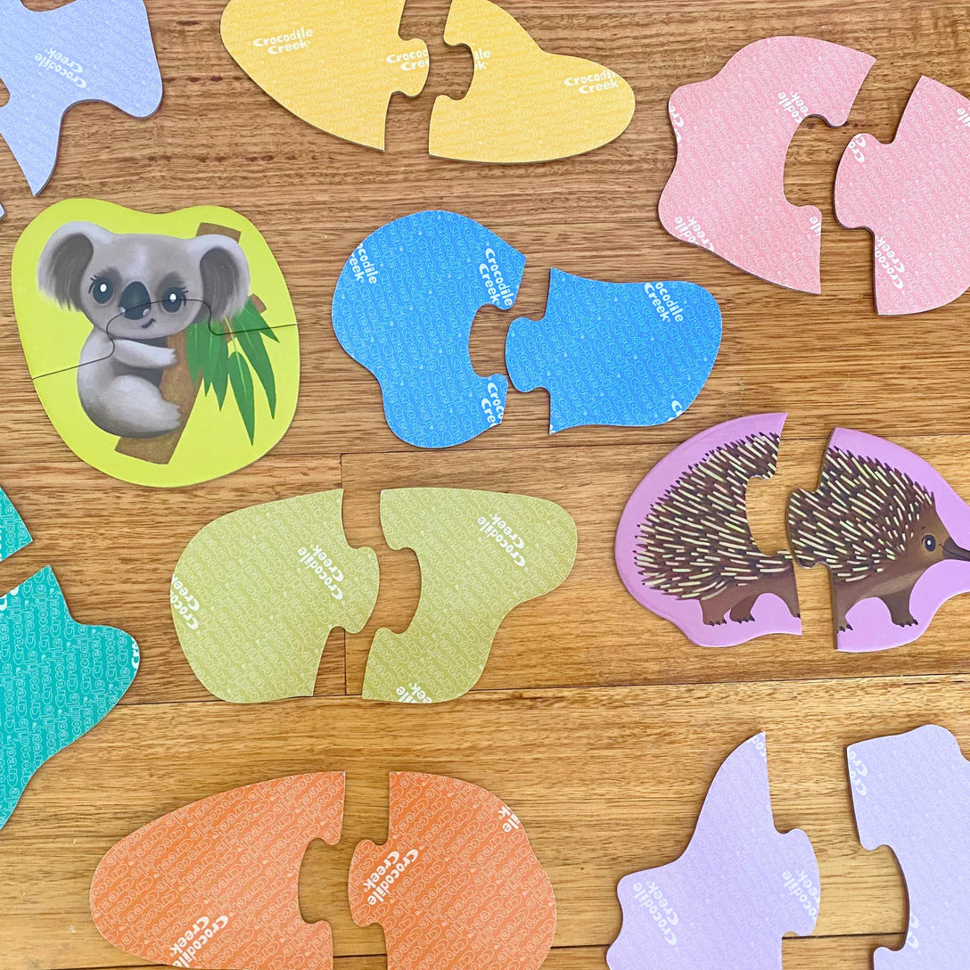 Let’s Begin Puzzle - 2pc - Aussie Animals
