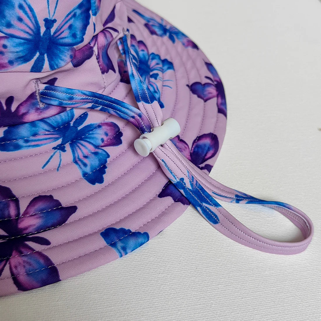 Reversible Swim Hat - Butterflies