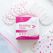Super Soft Bamboo Washable Breast Pads - Pack of 14 - (7 Pairs)