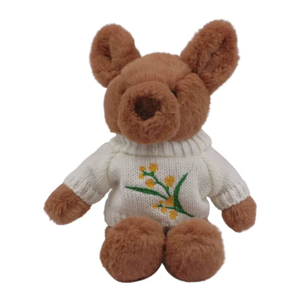 Mini Jojo Kangaroo with Wattle Jumper