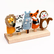 Finger Puppet Stand - 5 Rods