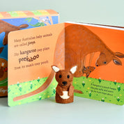 Australian Baby Animals by Frané Lessac - Book & Finger Puppet Set