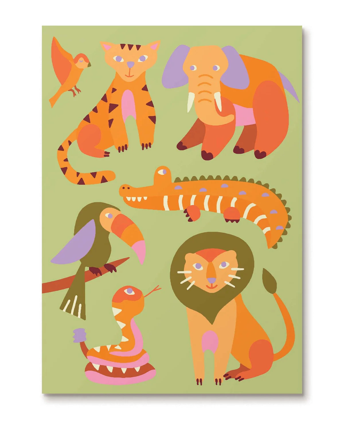 Little Safari- Paint by Numbers