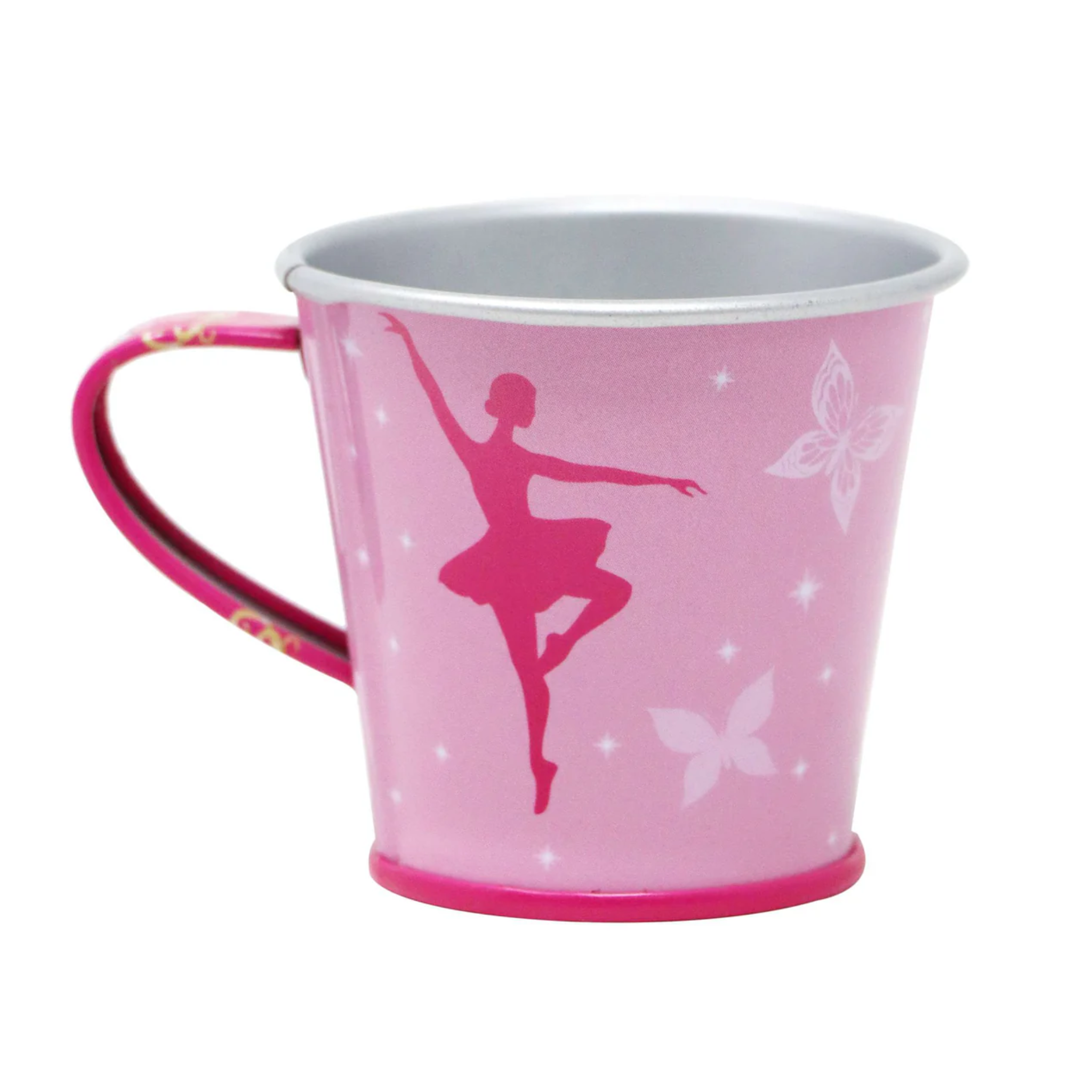 Butterfly Ballet Tin Tea Set