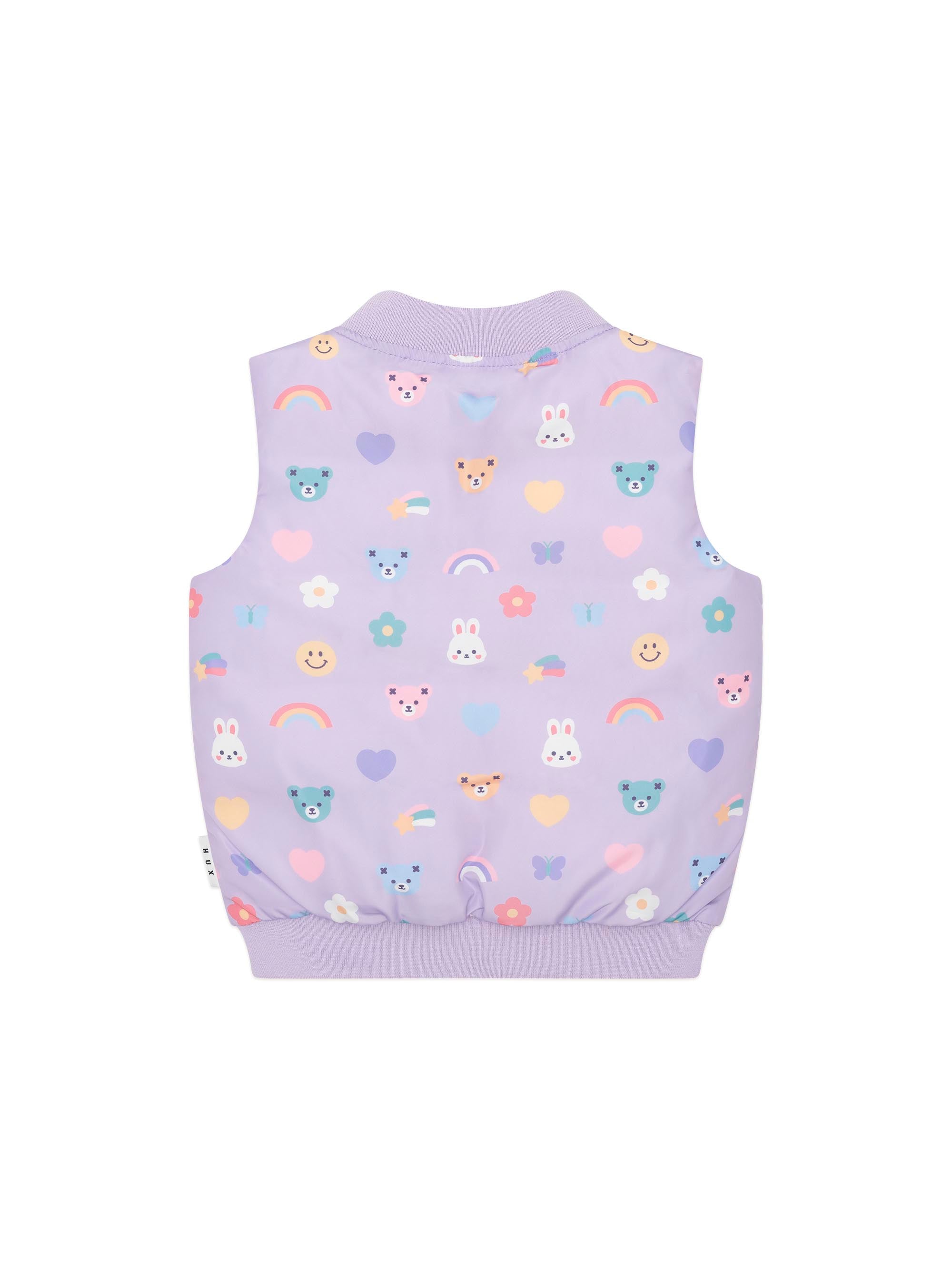Huxmobile Reversible Puffer Vest