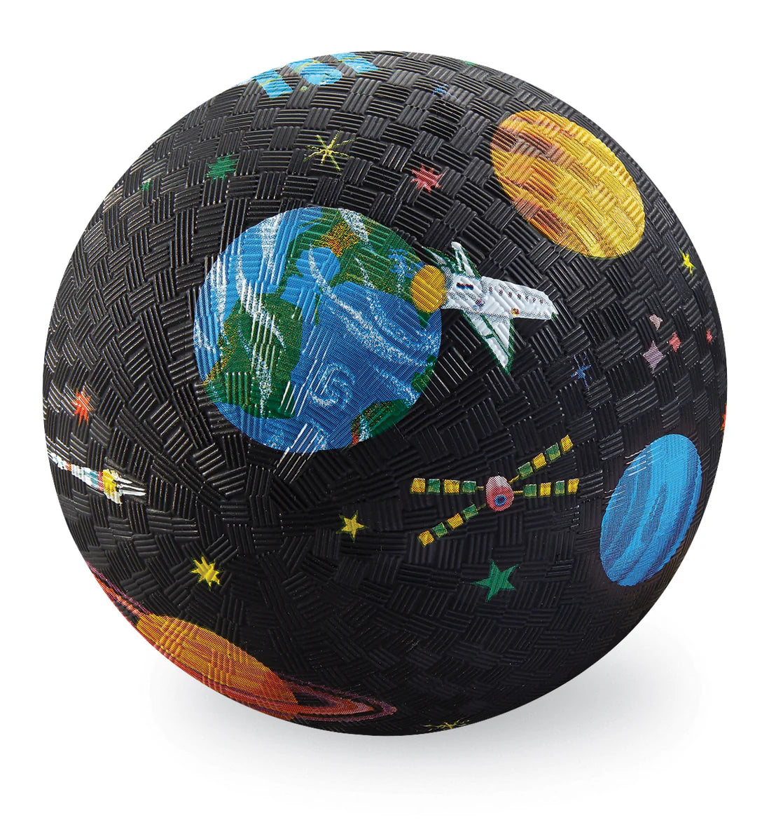 7” Playground Ball - Space Exploration (black)