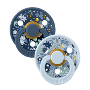 BIBS x Liberty Pacifier Box - Chamomile Lawn/Baby Blue