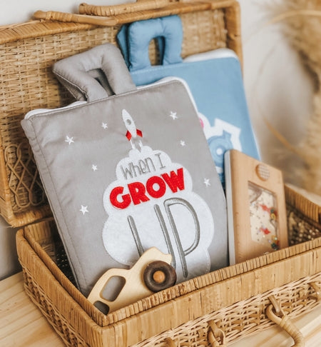 When I Grow Up - Fabric Activity Book