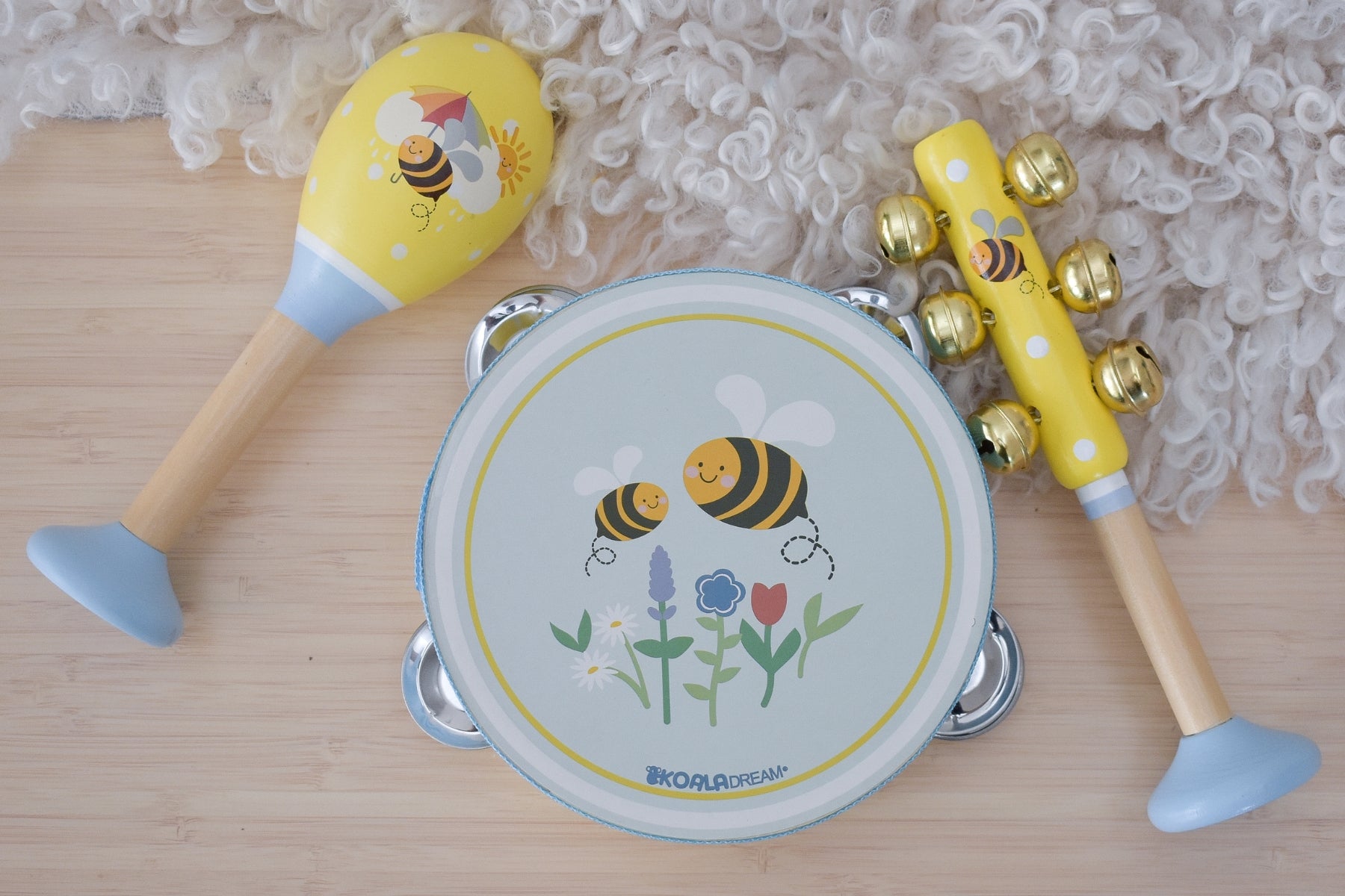 Buzzy Days Bee 3pc Musical Set