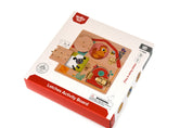 Wooden Puzzle Board - Latches Activity